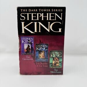 Stephen King The Dark Tower Boxed Set Books 1 2 3 Paperback Gunslinger